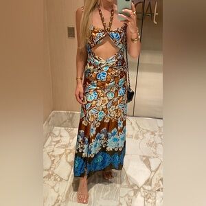 Alexis Floral Cutout Maxi Dress